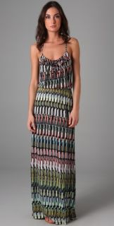 Parker Rectangle Print Cami Long Dress