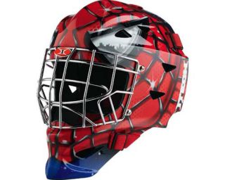 New Itech Profile 1400 Decal Spiderman Goalie Mask