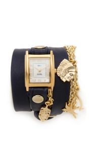 La Mer Collections Peace Charm Wrap Watch