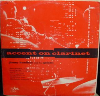  HAMILTON QUINTET accent on clarinet LP VG JAZZTONE J 1238 Vinyl 1956