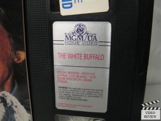 White Buffalo The VHS Charles Bronson Will Sampson 027616201232