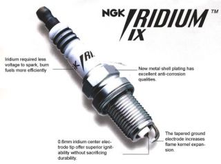8x NGK 2669 BKR9EIX Iridium Spark Plugs SR20DET Neon Turbo Honda Turbo