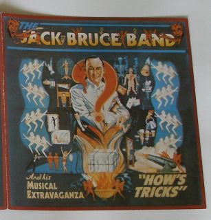 The Jack Bruce Band 1977 Polydor RSO Hows Tricks LP Brochure Cream
