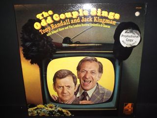 Promotional RARE Televisions Jack Klugman Sings The Odd Couple