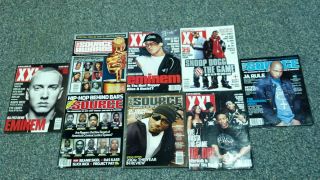  rap hip hop magazines Source XXL Eminem Dr. Dre ODB Snoop Dogg Ja Rule