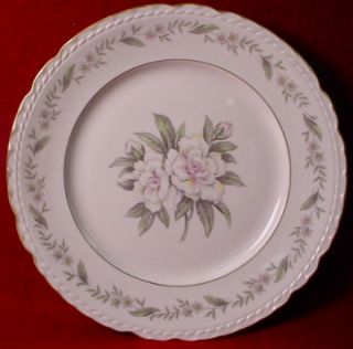 Royal Jackson China Fleur de Blanc pttrn Dinner Plate