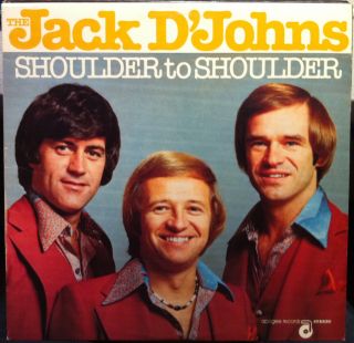 The Jack DJohns Shoulder to Shoulder LP Mint Private Rock Jazz