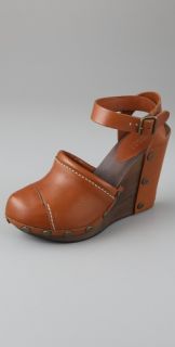 See by Chloe Closed Toe Wedge Sandals