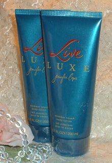 Live Luxe J Lo Jennifer Lopez Perfume D Body Lotion