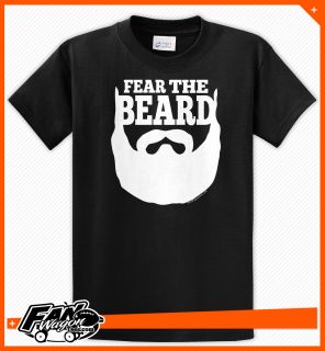 Fear The Beard Brian Wilson SF San Francisco Giants T Shirt Black