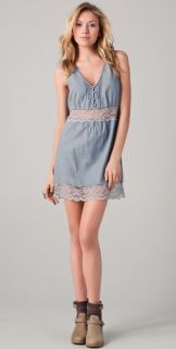 Free People Lace Inset Dress