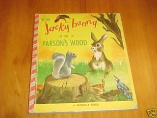How Jacky Bunny Came to Parsons Wood 1950 Friendly BK