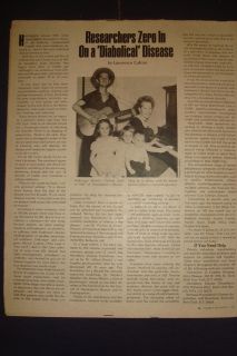 2911220SR Parade Magazine Jack Pardee Woody Guthrie MIA Farrow 17