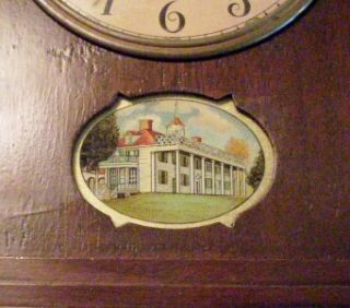 Vintage Mahogany Steeple Clock, General Electric #4H90 c.1941, Nice