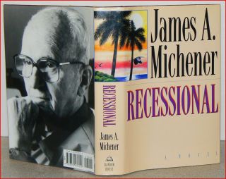 Recessional by James Michener First Printing Signed
