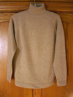 VTG JACQUES DE LOUX sweater M 38 beige 100% imported thick cashmere