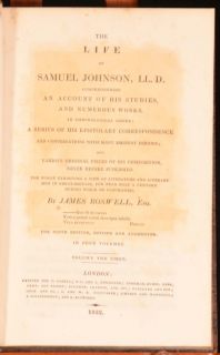  Life of Samuel Johnson James Boswell Biography Baldwin Leighton