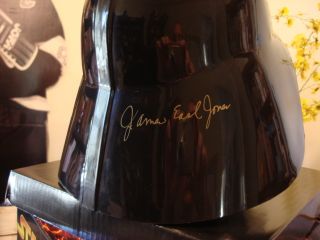 Darth Vader Helmet Signed by James Earl Jones