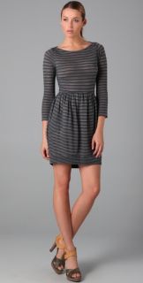 A.L.C. Sheer Stripe Dress