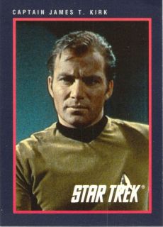 117 Captain James T Kirk Star Trek 25th 1991 Collector