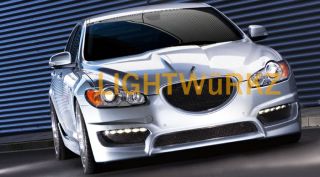 Jaguar XF bumper, bumper LED BAR TFL DRL body kit lights day time