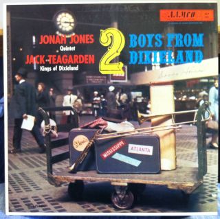 Jonah Jones Jack Teagarden 2 Two Boys from Dixieland LP Mint Alp 303