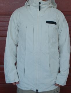  Restricted Trailhead Snowboard Jacket L Stout White $200 Mens