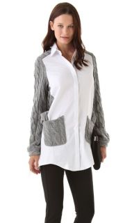 Thakoon Combo Cardigan Tunic