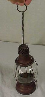 Antique Holmes Booth Haydens Safety Lantern