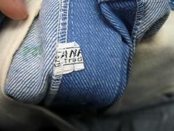 vintage james dean blue jeans denim pants / original label never worm