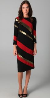 Diane von Furstenberg Savannah Long Sleeve Midi Dress