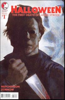 HALLOWEEN 1 COMIC BOOK JAMIE LEE CURTIS MICHAEL MYERS DEATH OF LAURIE