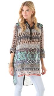 Clover Canyon Jeweled Tapestry Blouse