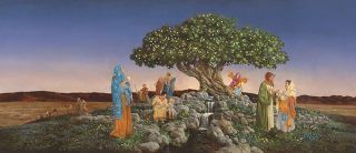 James Christensen Desirable Above All Other Fruit Tree of Life Giclee