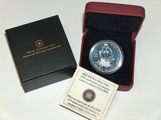 Jacques Cartier 475th 2009 $20 Silv Coin Very RARE 24