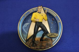 Captain James Kirk 30th Anniversary 3 D Plate