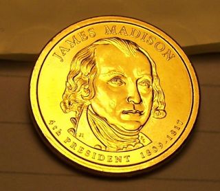 James Madison Presidential Dollar