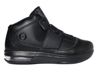 Nike Zoom Soldier IV Lebron James Black Mens Mid Top Basketball Shoes