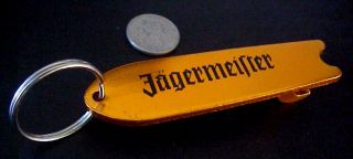 Jagermeister Orange Metal Surfboard Design Advertising Bottle Opener