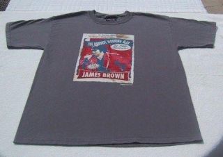 James Brown Zion Rootswear Large T Shirt Funk Soul