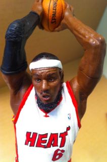Custom McFarlane NBA Miami Heat Lebron James Basketball Figure