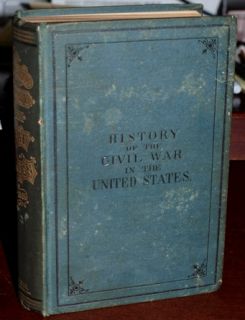 James Moore 1st Edition History Civil War 1866 Scarce