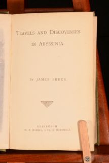 details a collection of the travel writings of james bruce