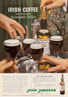 1964 John Jameson Irish Whiskey Synergistic Print Ad