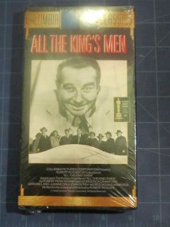 All The Kings Men New VHS Video Broderick Crawford