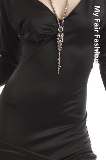 BCBG Max Azria Black Cocktail Club Dress New Size S