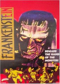Frankenstein 1931 James Whale Beware Movie Poster