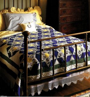 Jamies Texas Star Applique Patchwork Vintage Quilt Pattern