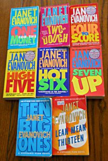 Janet Evanovich Lot of 8 PB Books Stephanie Plum Mysteries