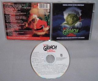 CD Soundtrk How The Grinch Stole Christmas James Horner